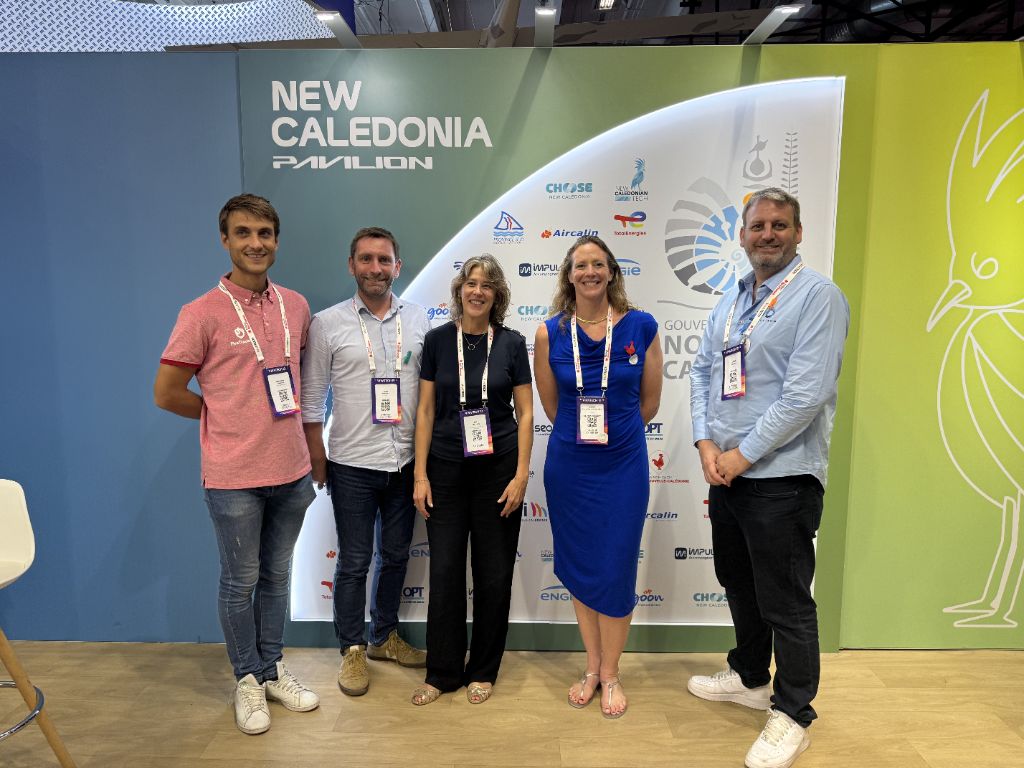L'équipe SANTEO Connect au New Caledonia Pavilion, VivaTech 2026